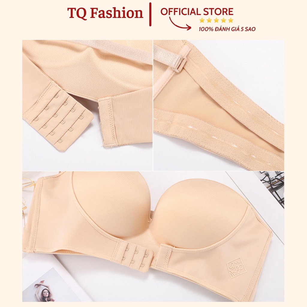 Áo ngực không dây chống tụt nâng ngực tạo khe đồ lót nữ cái trước alohashop91