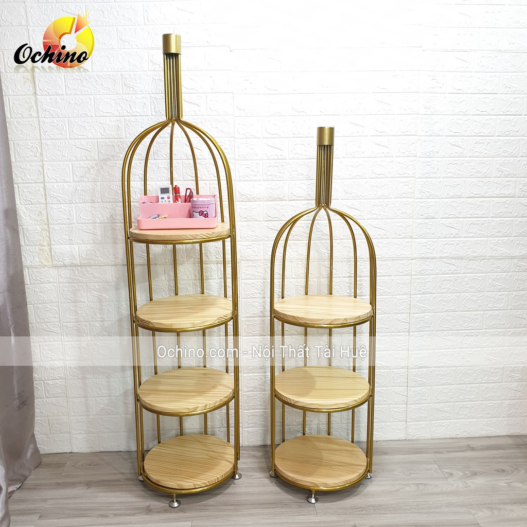 Kệ Trang Trí, Kệ Chụp HÌnh Mẫu Bình Rượu Sang Chảnh (Hàng nhập khẩu Có Sẵn)