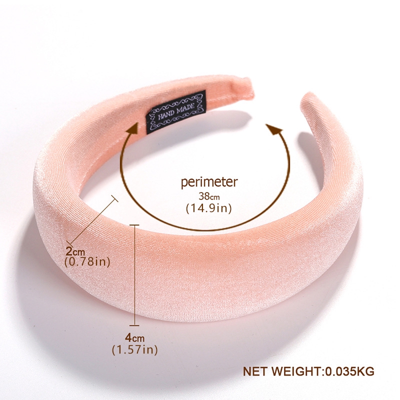 Cài tóc nhung dày thời trang nữ tính