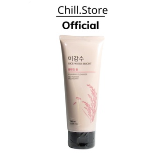Sữa rửa mặt gạo the face shop hàn quốc 150ml rice water bright cleansing foam
