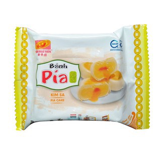 Bánh pía Tân Huê Viên kim sa [ COMBO 2 GÓI ] đậu xanh trứng chảy 480g - BẢO ANH