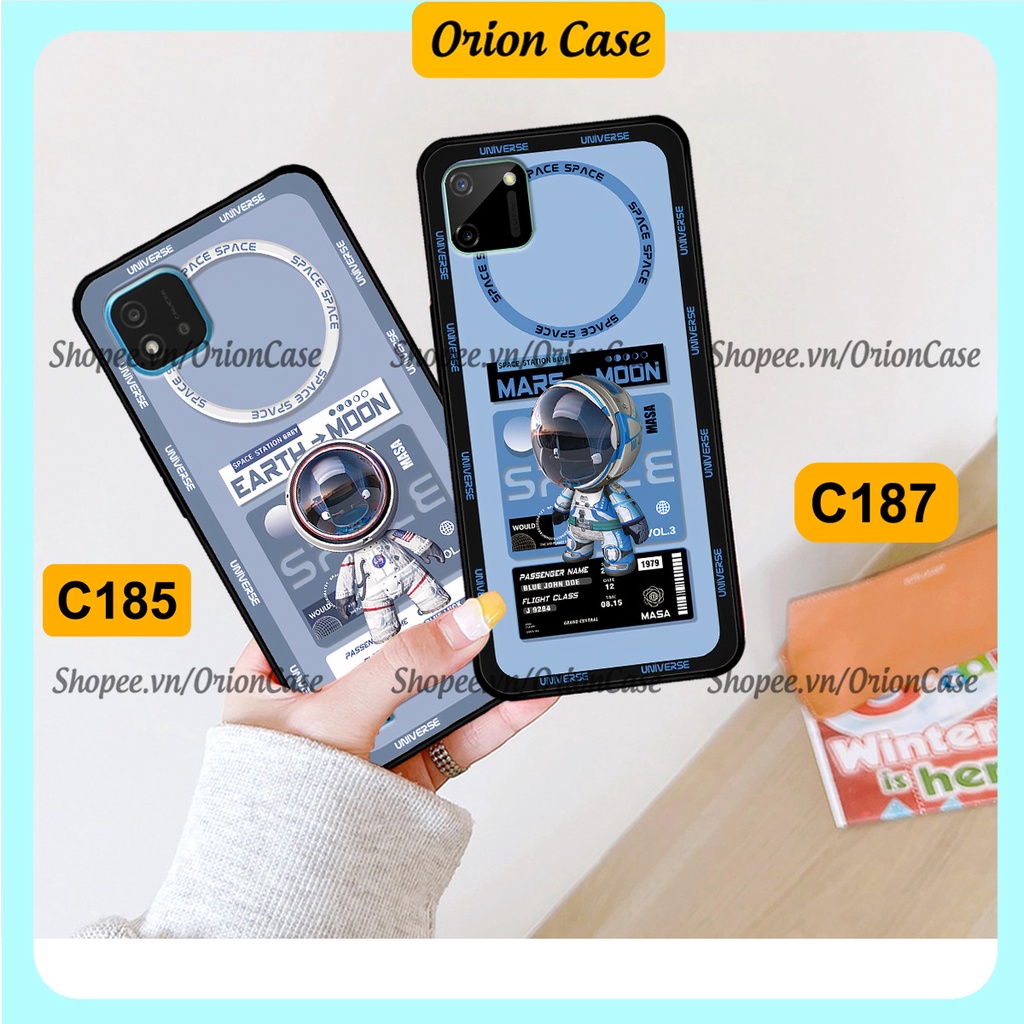 Ốp Realme C20 in hình astronaut pro nasa, moutain cá tính.ốp lưng chống sốc.