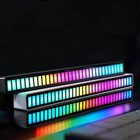 Thanh Led RGB 16 Triệu Màu Cảm Biến Âm Thanh, Điều Khiển Qua Ứng Dụng Trang Trí Deco Góc Làm Việc Có Tặng Kèm Sạc TOKTOK