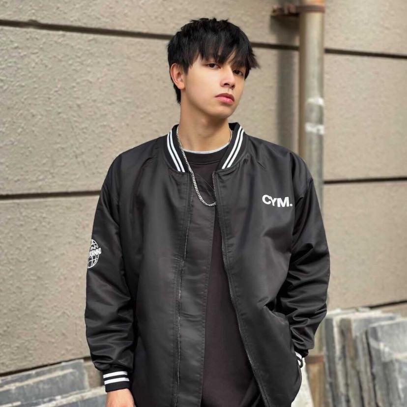 Áo Bomber Trái Đất Unisex Áo Khoác Trẻ Trung Phong Cách I'm Basic