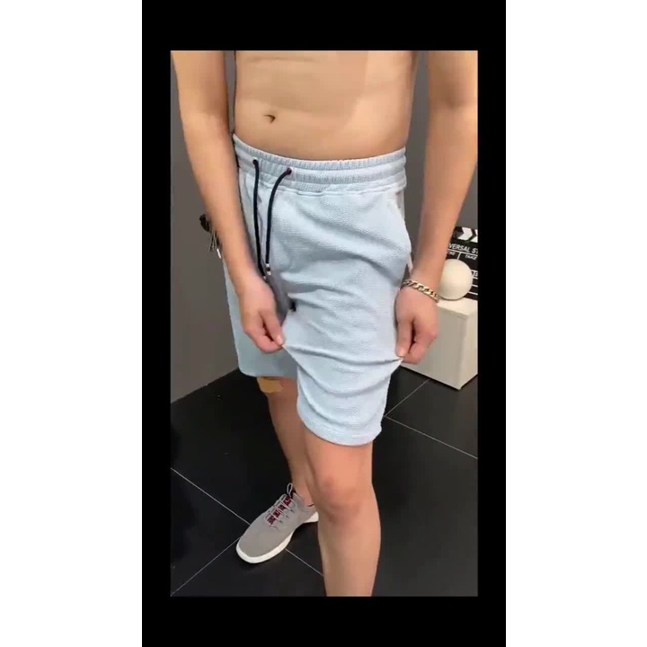 Quần Short Nam Azila Chất Liệu Xốp Ngô Dày Dặn Mềm Mịn Co Giãn Phong Cách Trẻ Trung Năng Động QN31