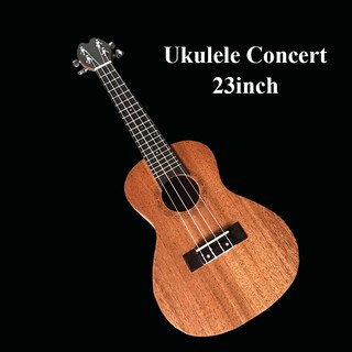 Đàn Ukulele Gỗ Mahogany Size 23 Concert