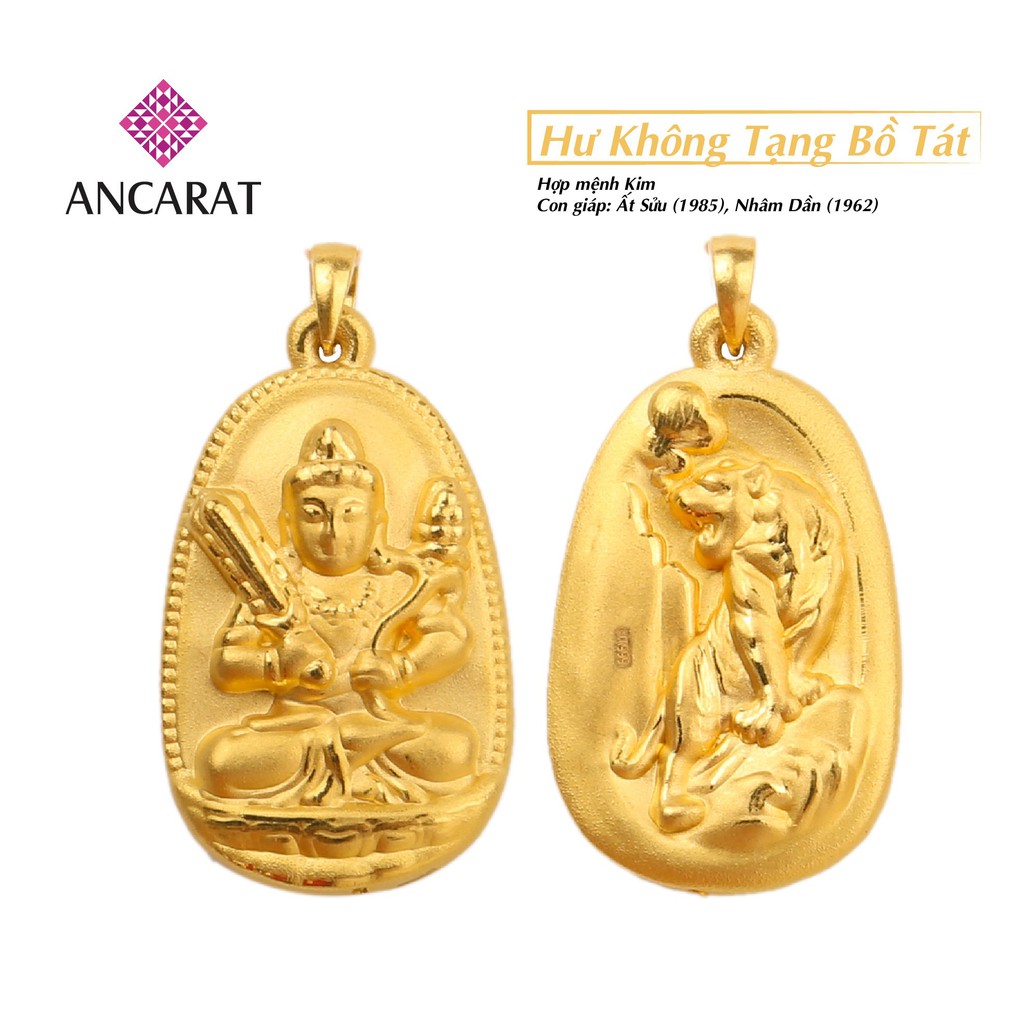 Mặt dây Hư Không tạng bồ tát bản mệnh tuổi Dần - Ancarat