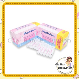 Combo 2 hộp nước muối sinh lý hồng Physiodose Pháp