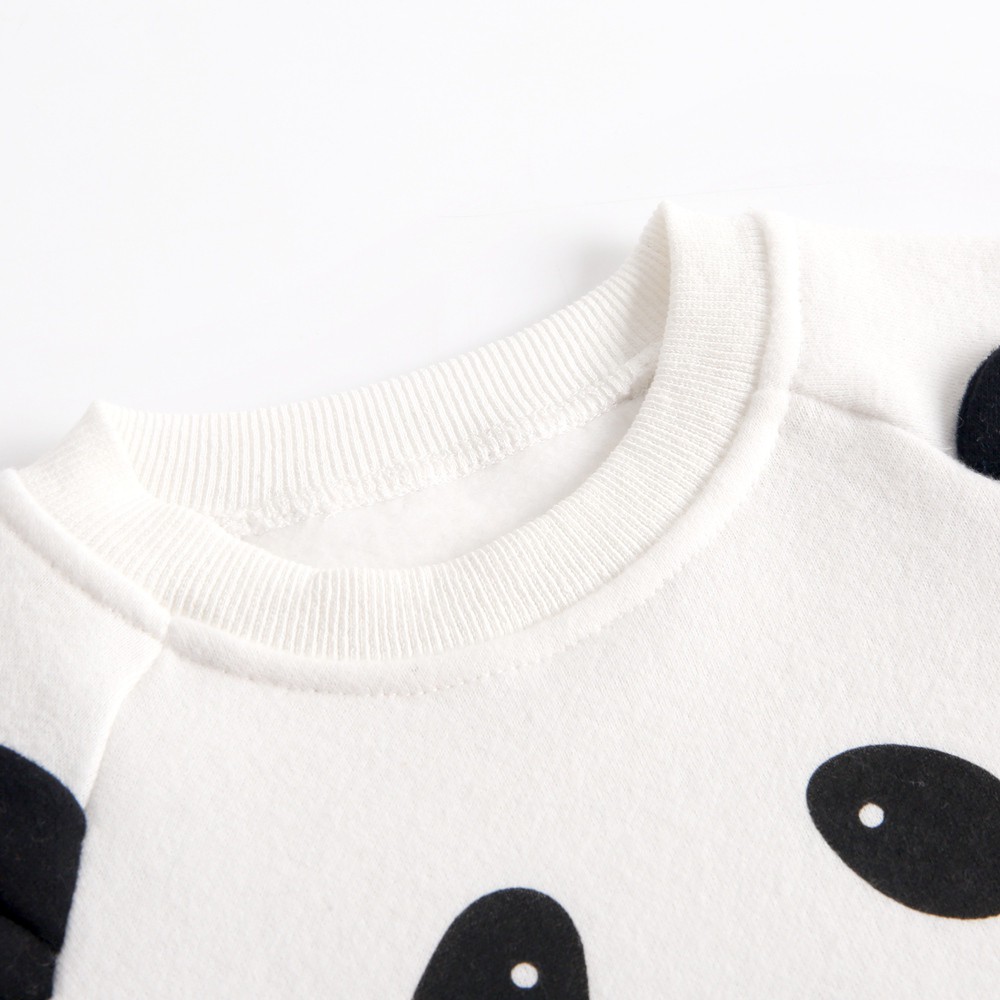 Bộ áo thun dài tay kèm quần Sanlutoz hình động vật thời trang dễ thương cho trẻ