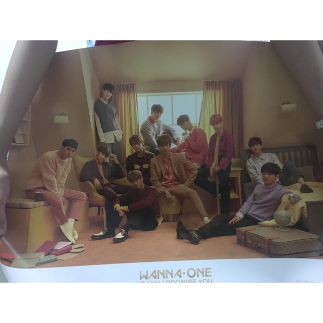 Poster album I Promise you Wanna One