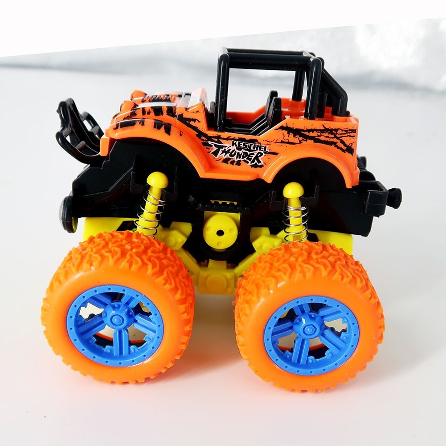 Đồ chơi ô tô địa hình bánh đà - xe nhào lộn siêu khỏe cho bé