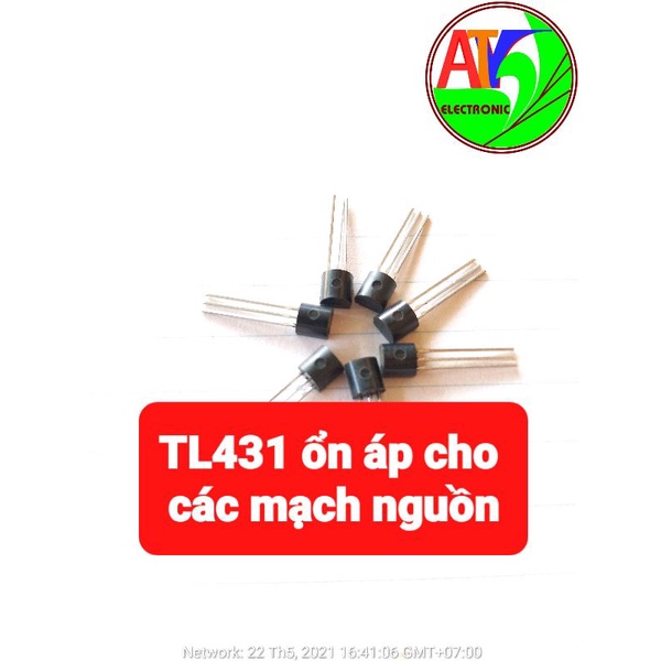 Combo 5 IC TL431 Cam kết  chính hãng Semicondutor