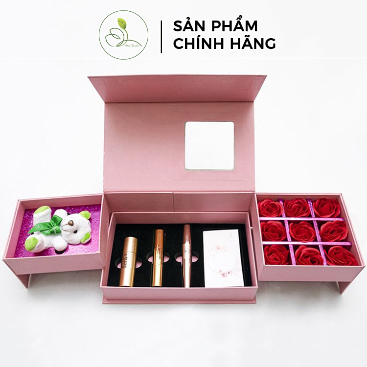 Set Quà Tặng Mini Garden Pink Rose Giftset - With Love Giftset Cực Xinh PV987