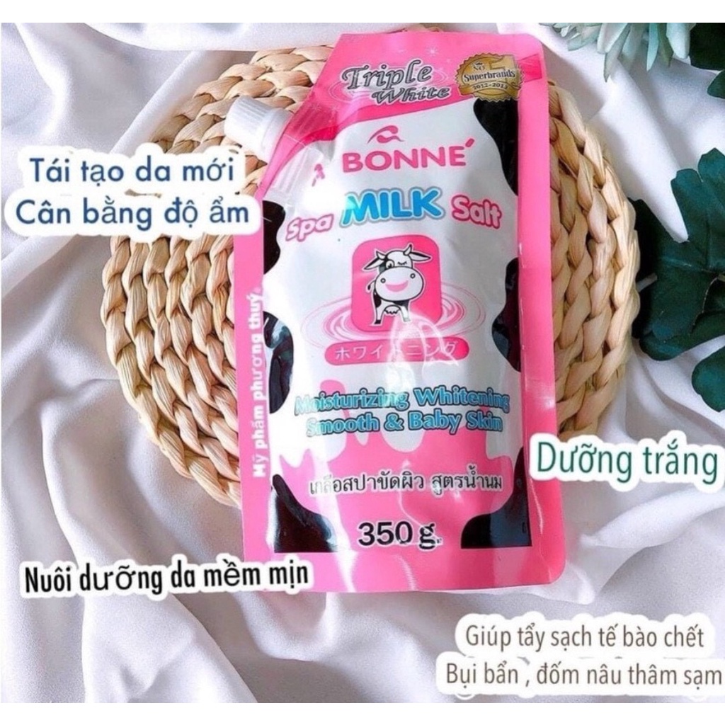 Muối Tắm Tẩy Tế Bào Chết Chiết Xuất Sữa Bò A Bonne Spa Milk Salt