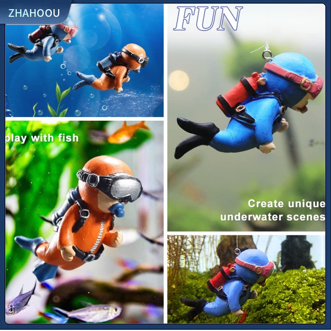 ☃Nhà☃ Thế Giới Nổi Trang Trí Bể Cá