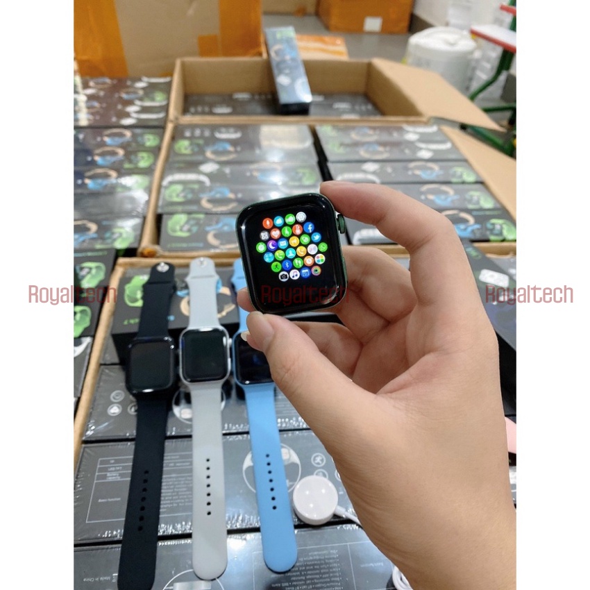 ⚜️HOT⚜️ Đồng hồ đeo tay thông minh IWO Series 7 2021 Z36 chống nước kèm phụ kiện | BigBuy360 - bigbuy360.vn