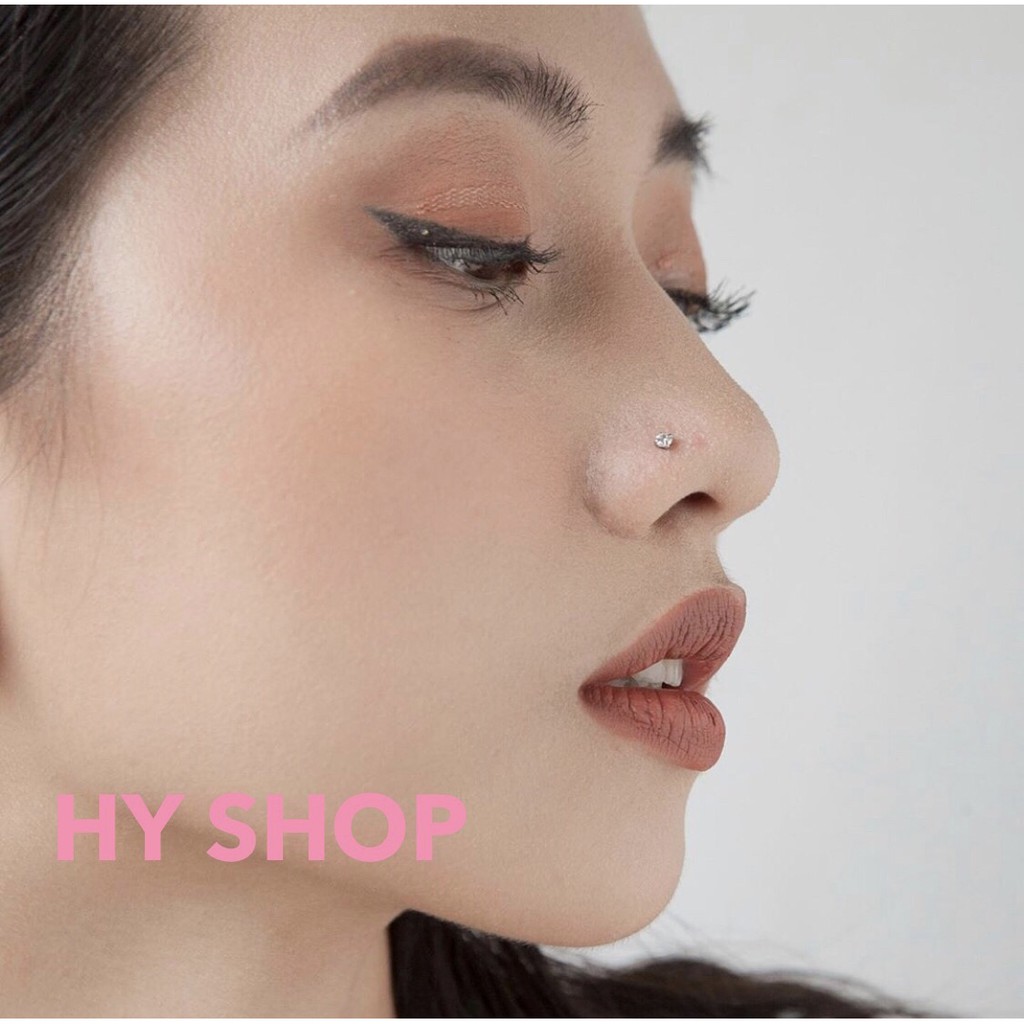 Khuyên titan xỏ mũi cá tính siêu bền an toàn không dị ứng không gỉ - khuyên nam nữ unisex BTS