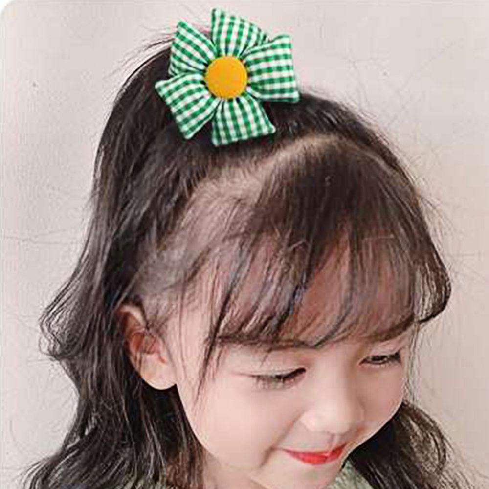 Dây Buộc Tóc Cao Su Co Giãn Họa Tiết Hoa Hướng Dương Nhiều Màu Sắc Phong Cách Hàn Quốc Xinh Xắn Cho Nữ