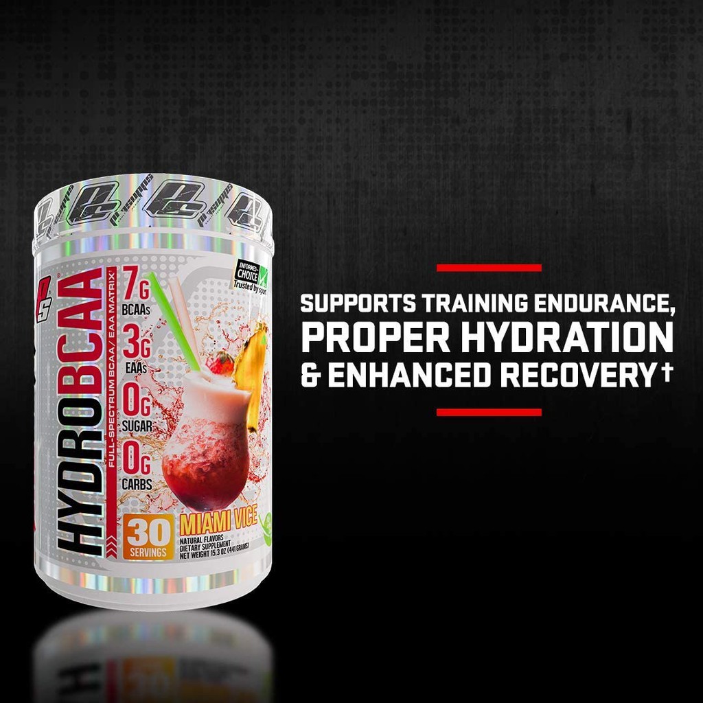 Hydro Bcaa 90 serving - Hỗ trợ phục hồi phát triển cơ và chất điện giải của Mỹ