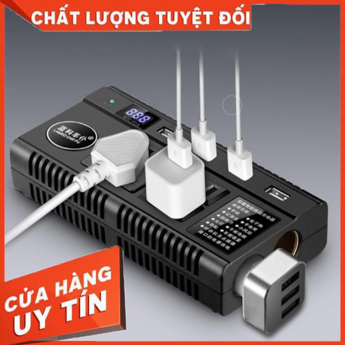 Bộ chuyển nguồn và kết nối đa năng trên oto Bộ Adapter chuyển nguồn 12V - 24V