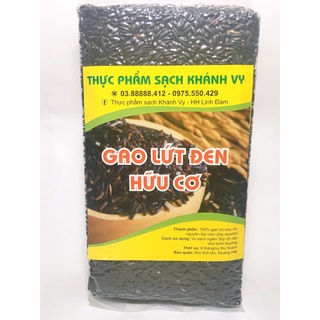 Gạo lứt đen dẻo thơm túi hút chân không ,gạo thực dưỡng , gạo giảm béo