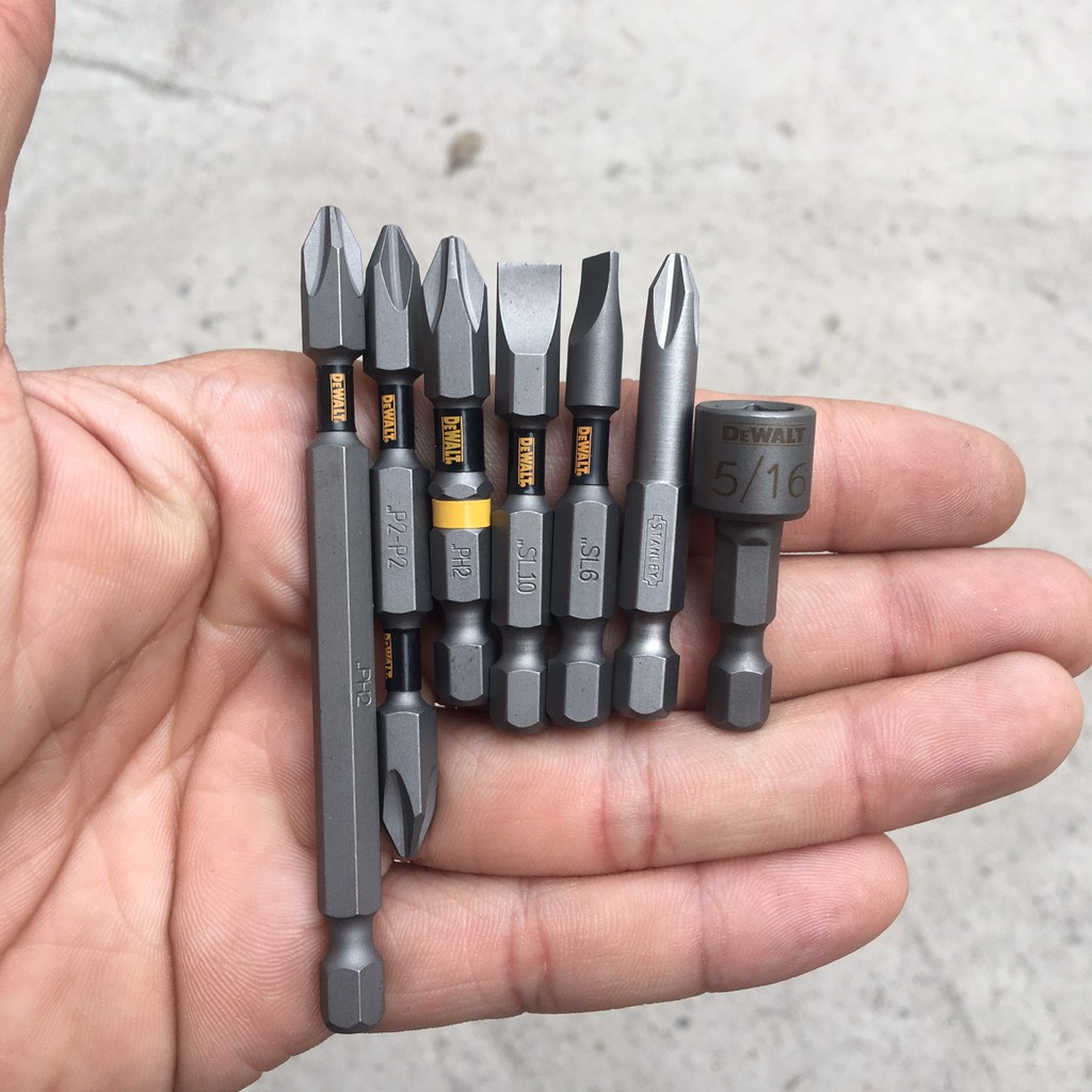 Bộ Mũi Vít  + Đầu Bắn Tôn DEWALT-BOSCH - Hàng Xịn