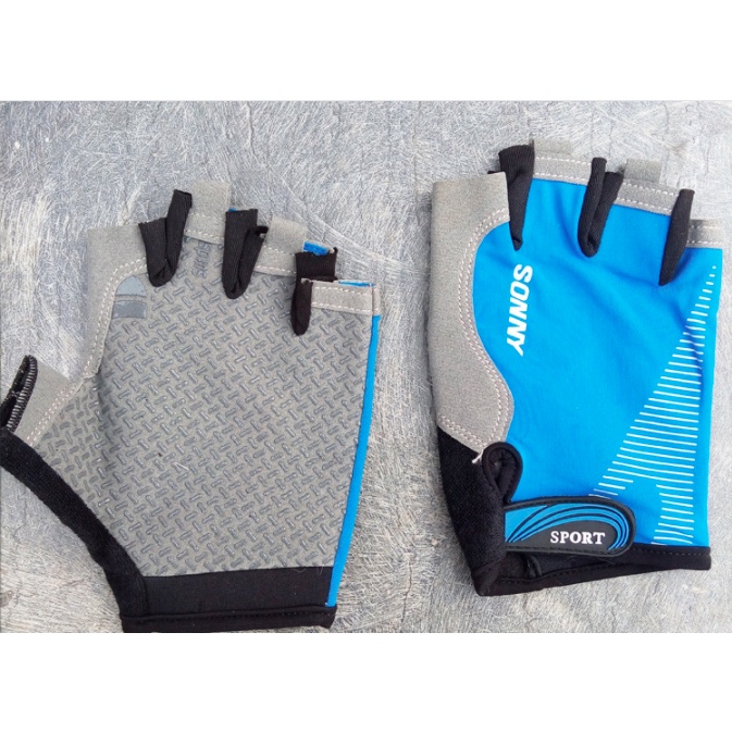 Găng tay xe đạp hở ngón dành cho nam và nữ