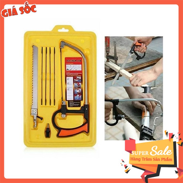 Cưa cầm tay đa năng thủ công 6 lưỡi sắc bén