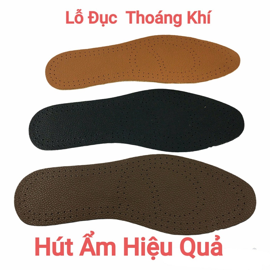 Lót Giày CROLI.Miếng Lót Giày Nam,chất liệu cao su non siêu mềm,giúp massge chân LG-068