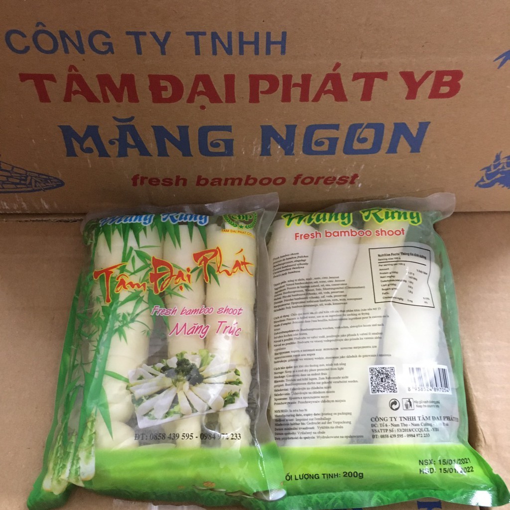 Măng trúc to Tâm Đại Phát đặc sản Tây Bắc