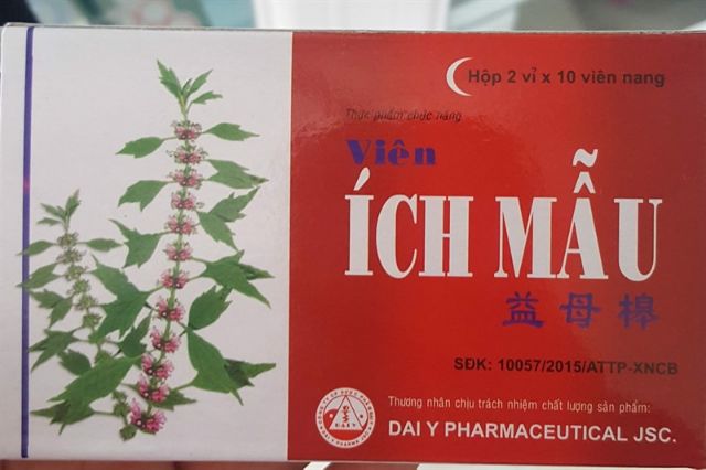 Viên Ích Mẫu, bổ huyết, điều kinh cho phụ nữ
