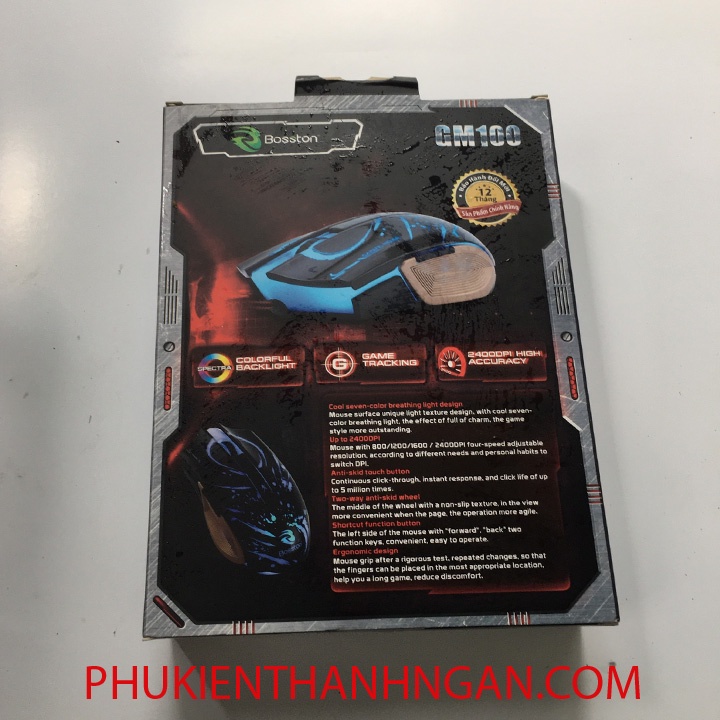 CHUỘT GAME BOSSTON GM100