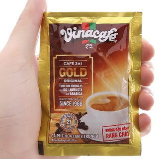 Cà phê sữa VinaCafé Gold Original 480g (24 gói x 20g)