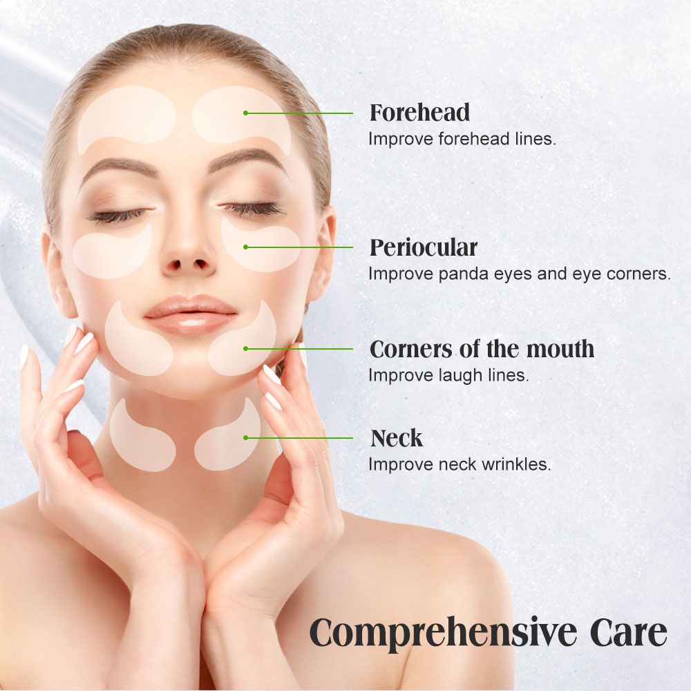 [Hàng mới về] Set 60 Mặt Nạ Mắt Chiết Xuất Rong Biển Collagen Chống Lão Hóa Dưỡng Ẩm Loại Bỏ Quầng Thâm Độc Đáo | BigBuy360 - bigbuy360.vn