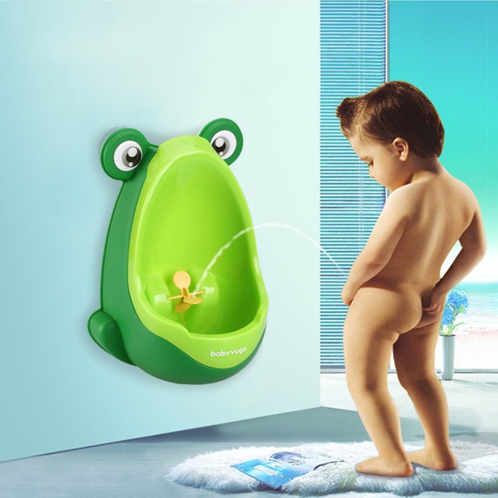 Bô vệ sinh cho bé trai hình con ếch