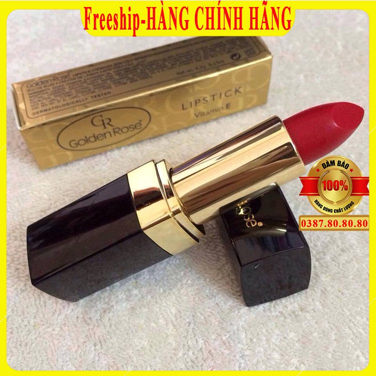 [ Freeship - CHÍNH HÃNG ]  Son lì lâu trôi, Son lì không khô môi siêu mềm mịn chuẩn màu quyến rũ Golden Rose Thổ Nhĩ Kỳ