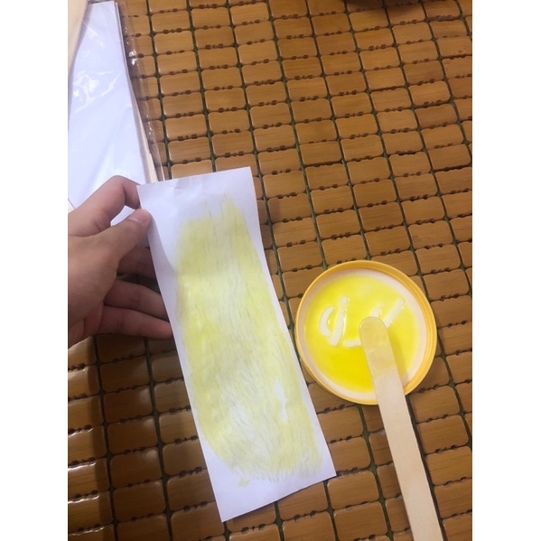 Giấy wax lông 50 tờ, 100 tờ kích thước 7,5 cm x 21cm