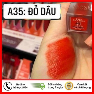 Son Black Rouge Ver 7 A35 Màu Đỏ Dâu  Hàng Da Công Việt Nam