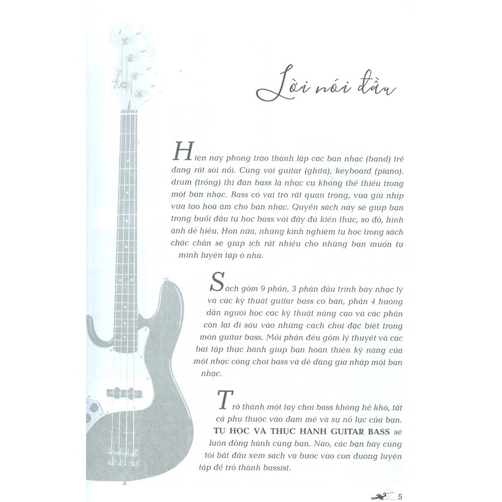 Sách - Tự Học Và Thực Hành Guitar Bass