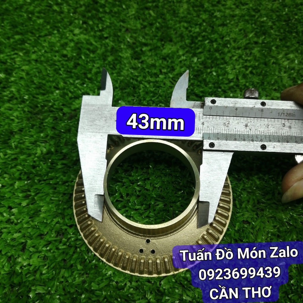 Sen đồng mâm chia lửa bếp ga sunhouse 43mm các kiểu linh kiện phụ tùng chính hãng