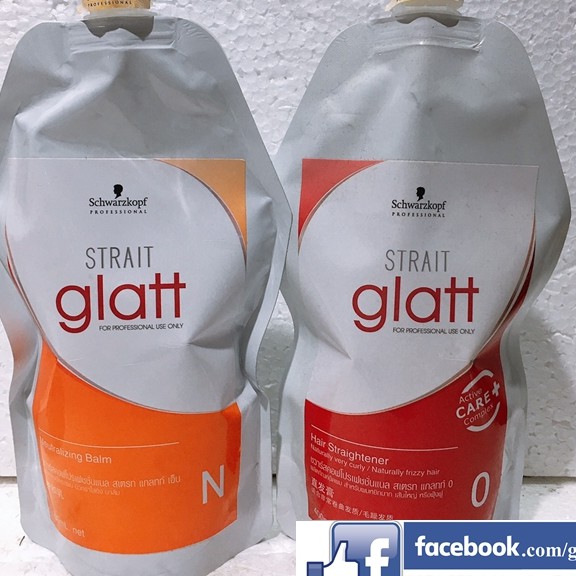 Thuốc duỗi tóc siêu thẳng Schwarzkopf Glatt 400ml