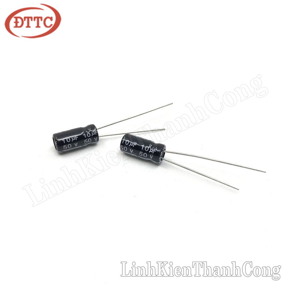 Bộ 5 Chiếc Tụ 10uF 50V (5x11cm)