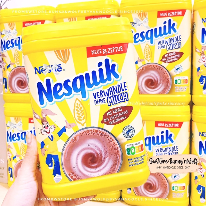 BỘT CACAO TƯƠI NESQUICK NỘI ĐỊA ĐỨC