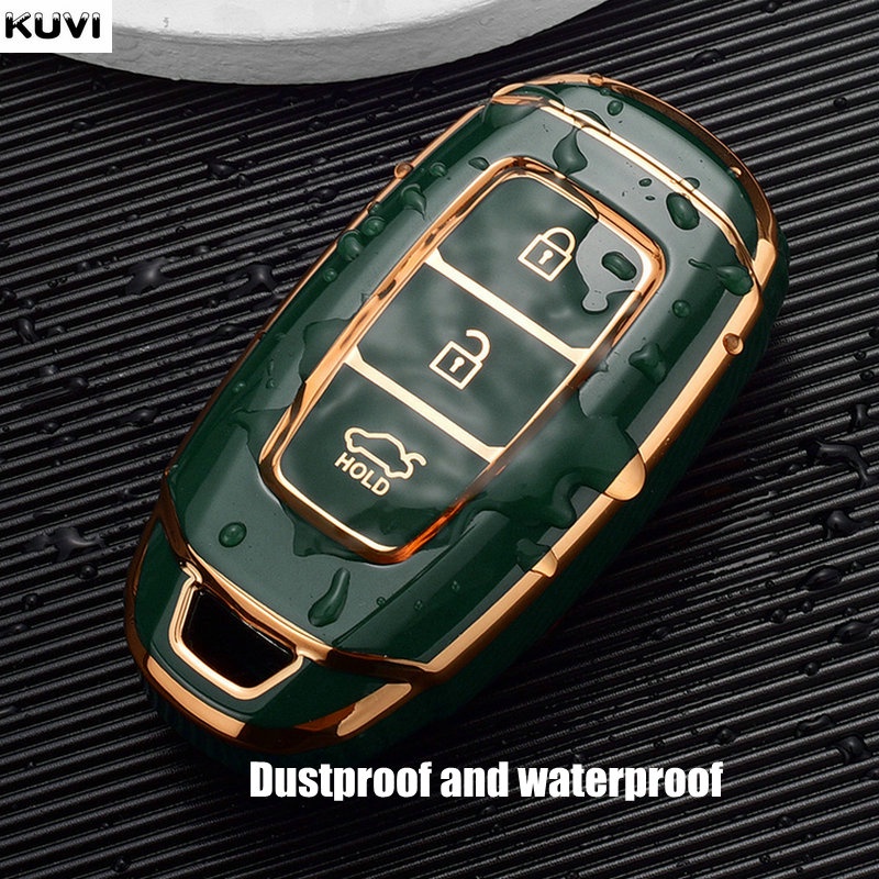Tpu Vỏ Chìa Khóa Điều Khiển Từ Xa Cho Hyundai I30 Ix25 Elantra KONA Solaris Azera Grande Ig TM Accent Santa Fe Palisade
