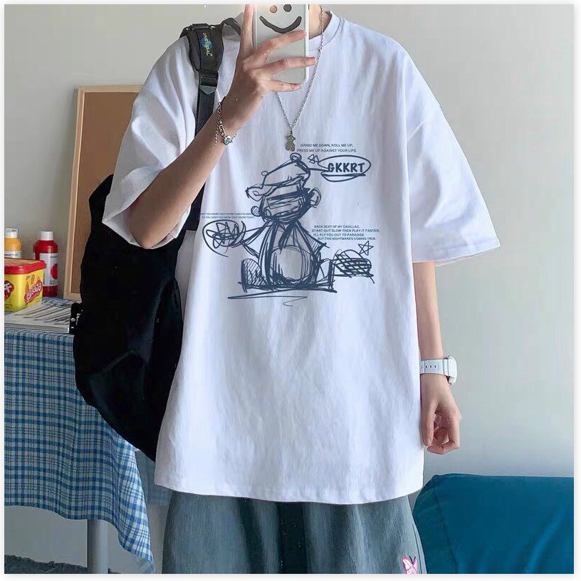 ÁO THUN COTTON NAM,THIẾT KẾ HỌA TIẾT SIÊU NGẦU KHÁNH AN FASHION