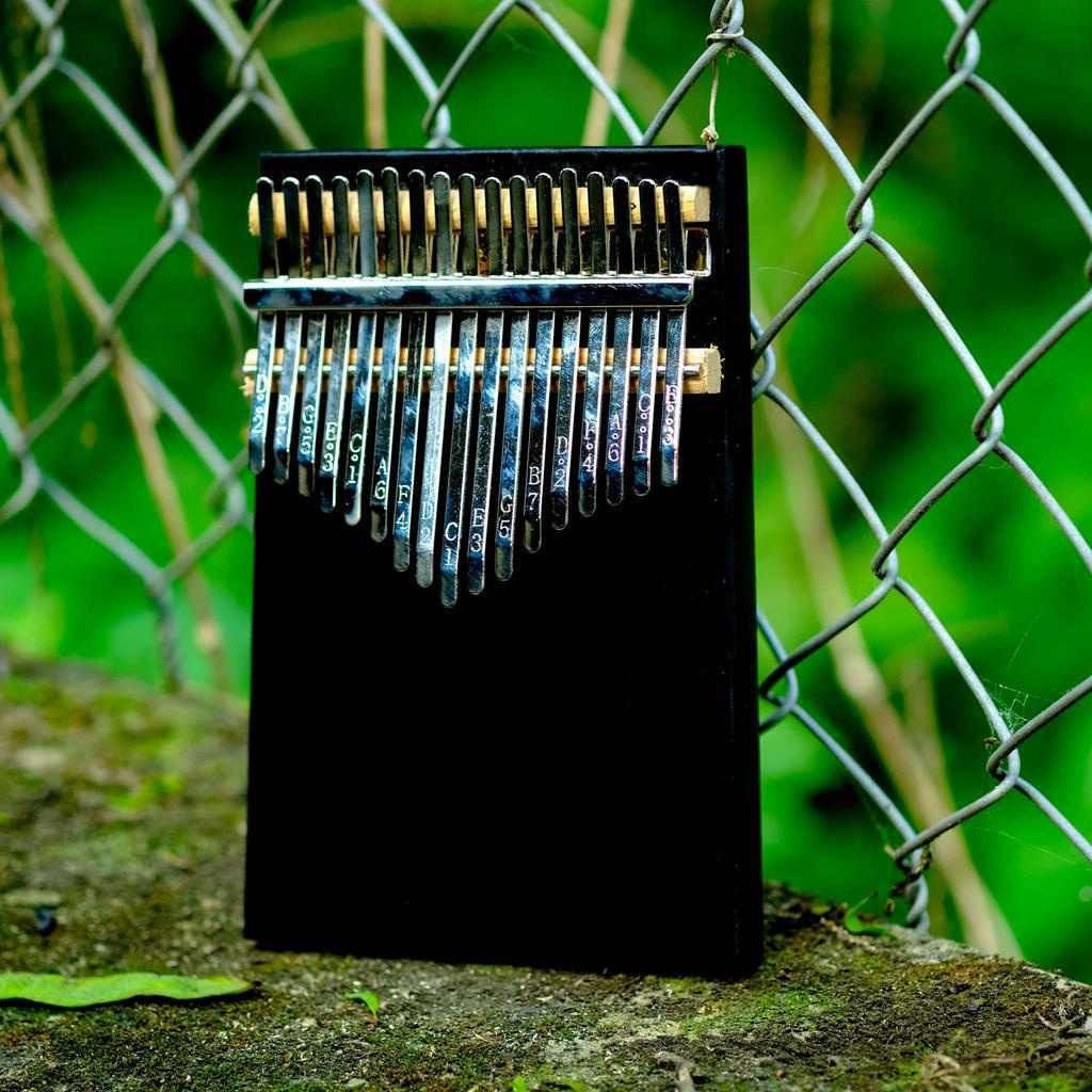 Đàn kalimba 17 phím Anca chính hãng, kalimba 17 phím nguyên khối tặng dán phím sắc màu, full phụ kiện