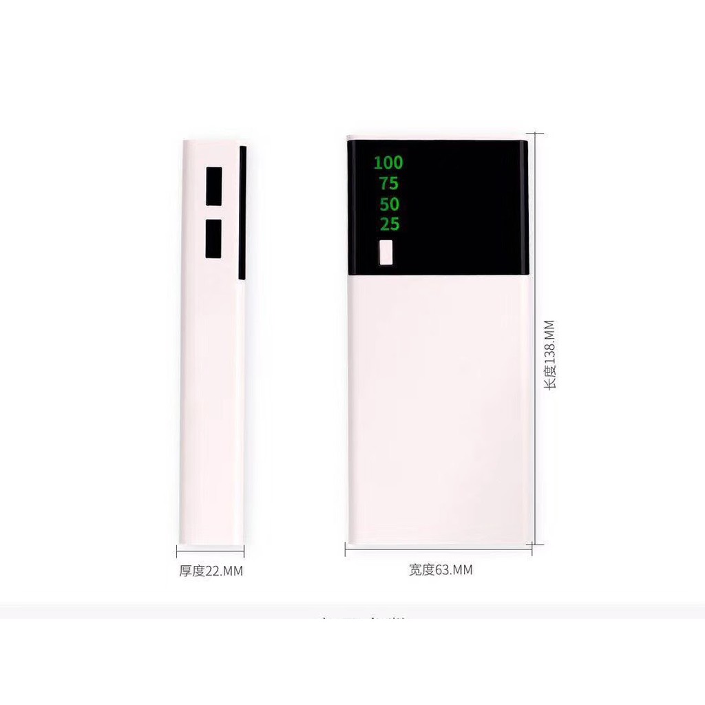 Pin Sạc Dự Phòng POWER BANK 30+ Dung Lượng 10000 mAh