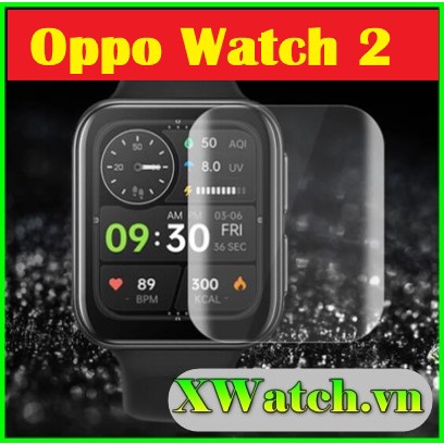 Miếng dán PPF Oppo Watch2 42mm / Watch 2 46mm trong suốt (4 lớp)