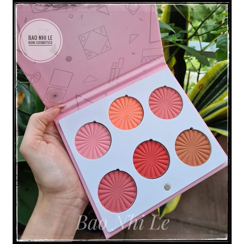 Bảng Phấn Má Hồng Ofra Mini Mix Face Charm Your Cheeks