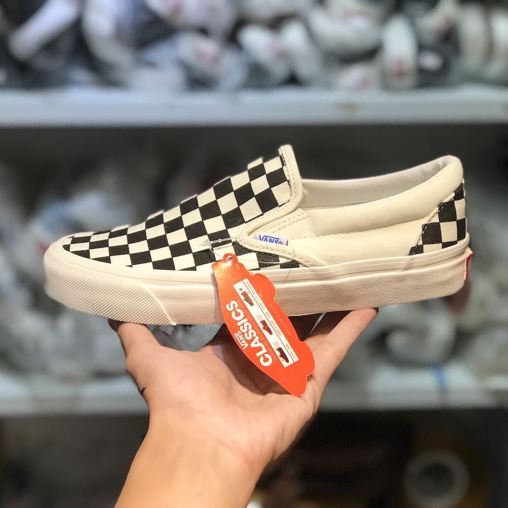 [Sale sốc ] Giày VANS CARO Slip-on lười Nam Nữ, Giày sneaker lười hot nhất 2021